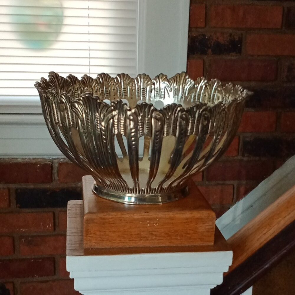 Silver Plate Fruit Bowl